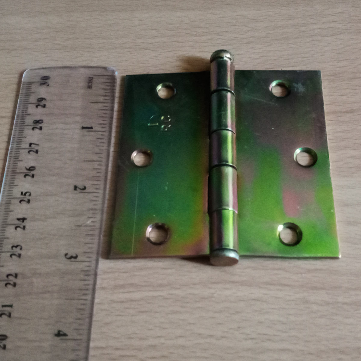 Bisagra 3x3 para Puertas de Madera