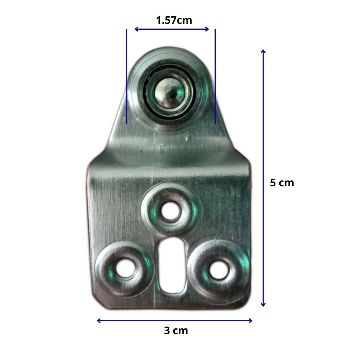 Medidas de la garrucha de 1" R20