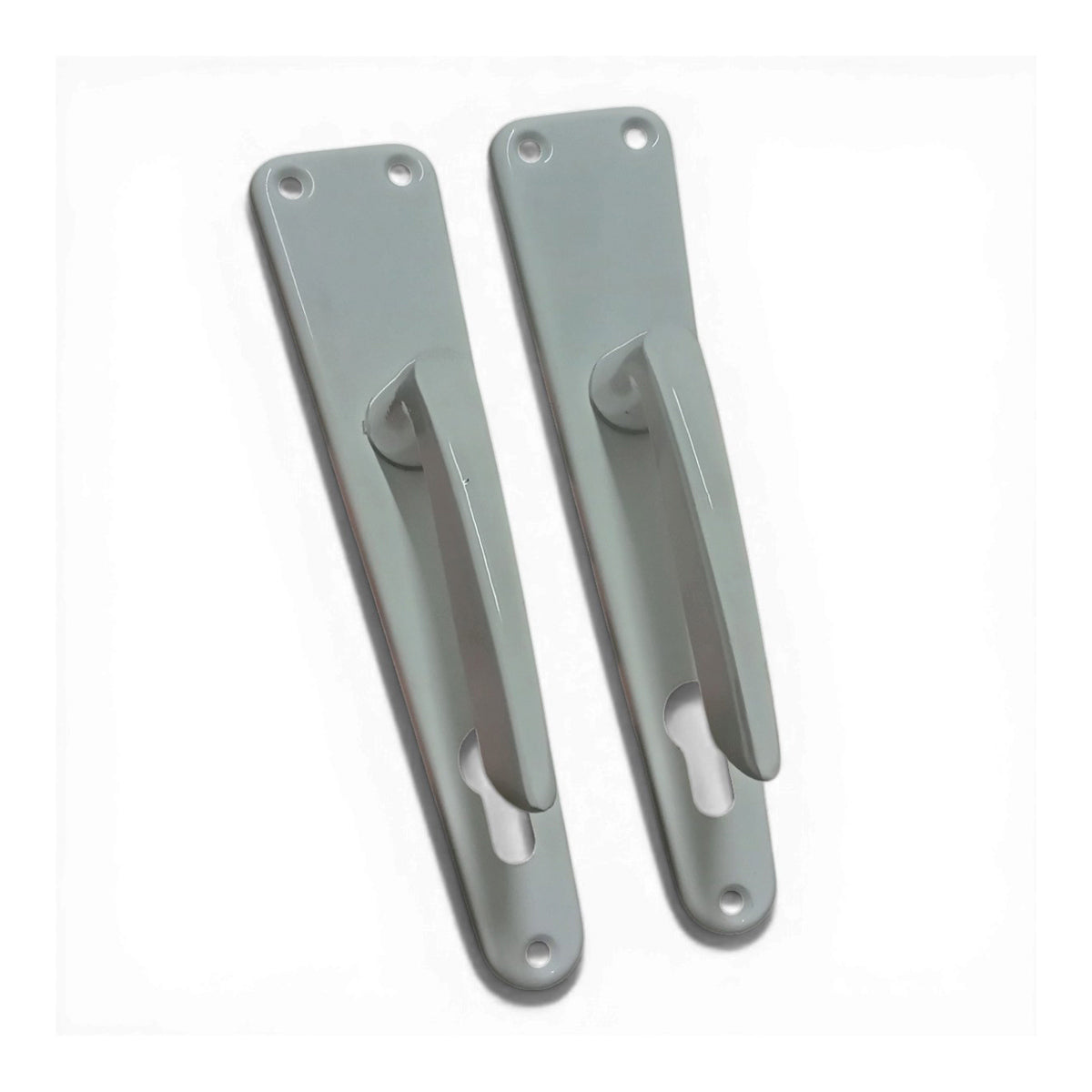 Manilla de Aluminio Móvil-Móvil Pintada en Blanco