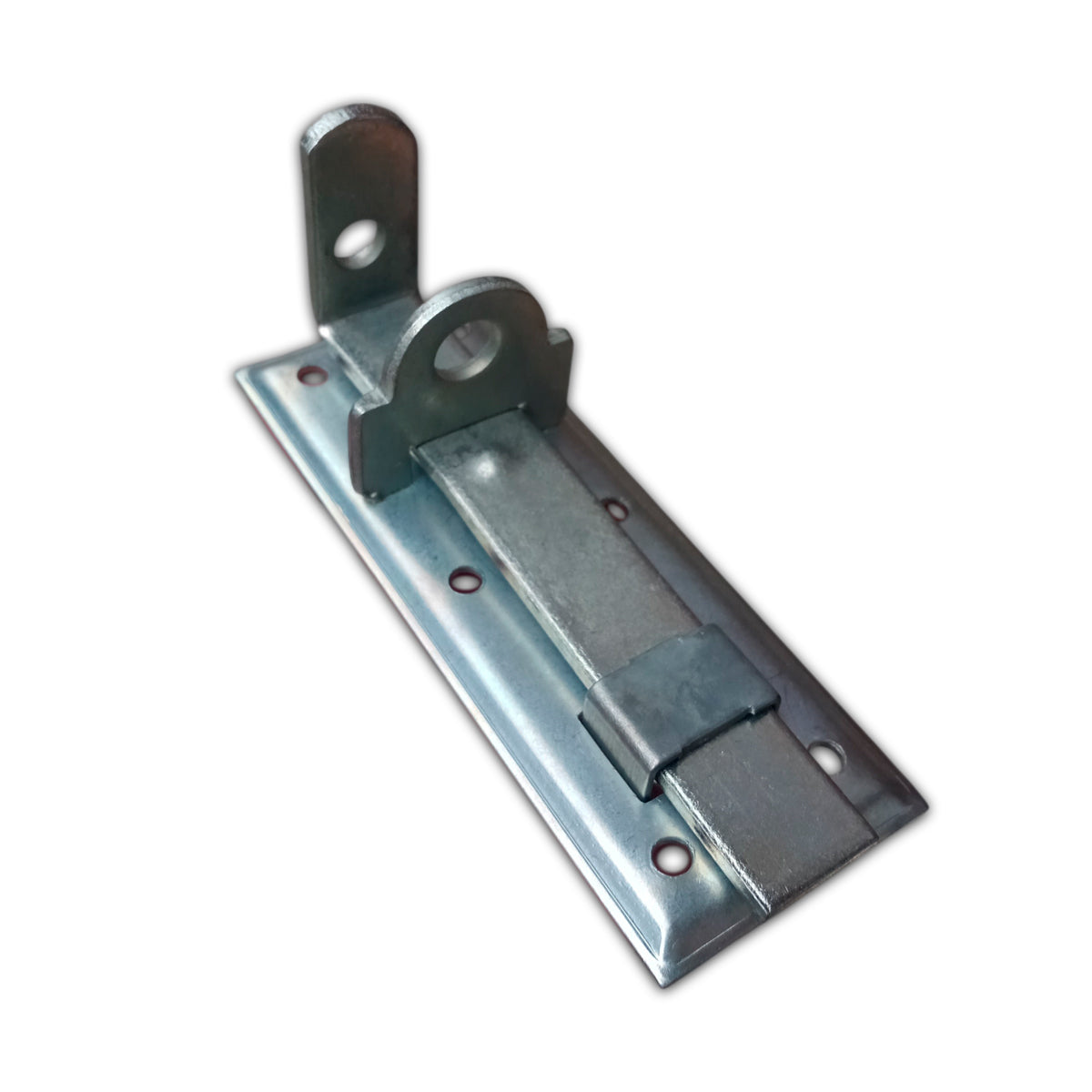 Pasador Galvanizado con Portacandado de 5" para Soldar, Remachar o Atornillar.