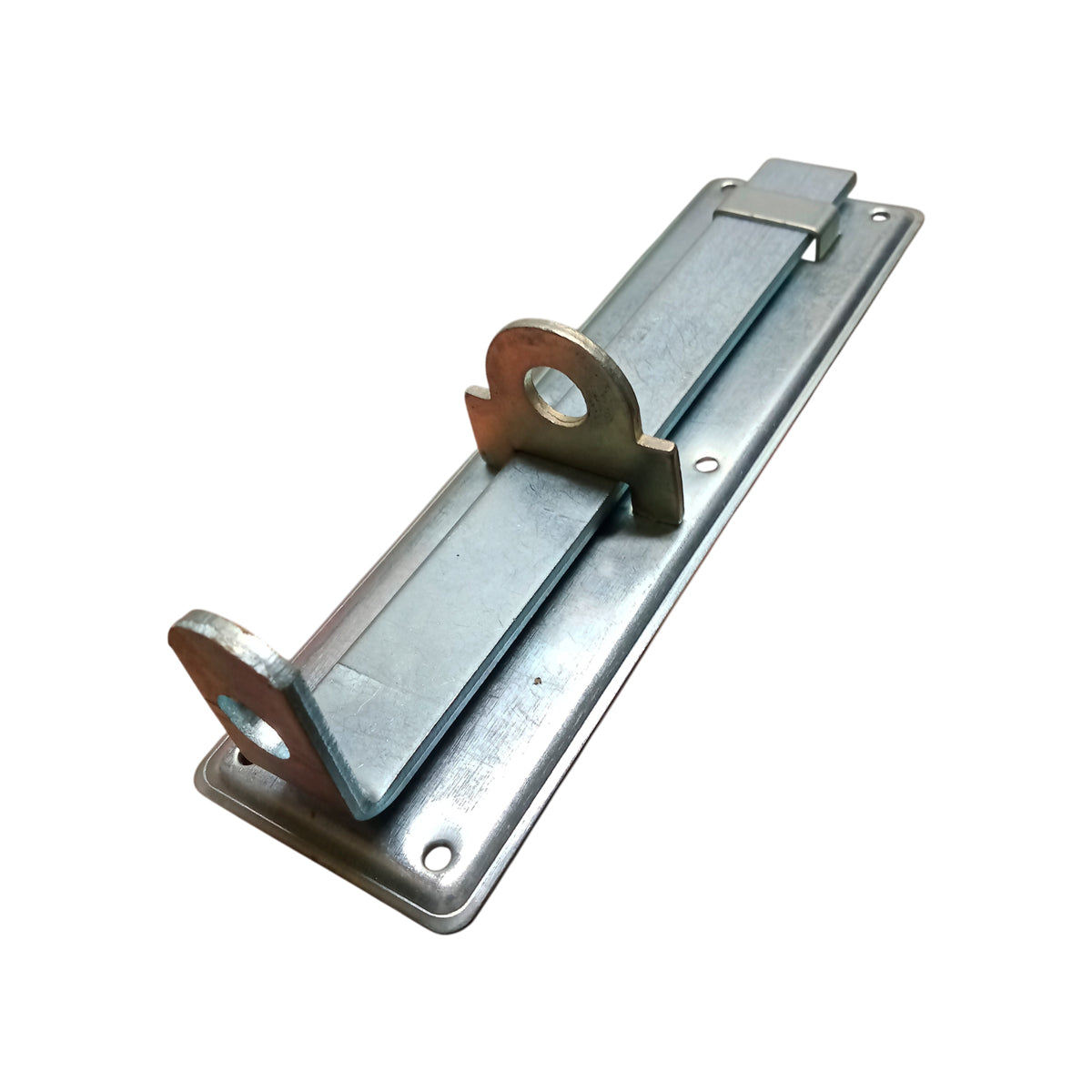 Pasador Grande Galvanizado con Portacandado de 8" Remachable, Atornillable o Soldable.