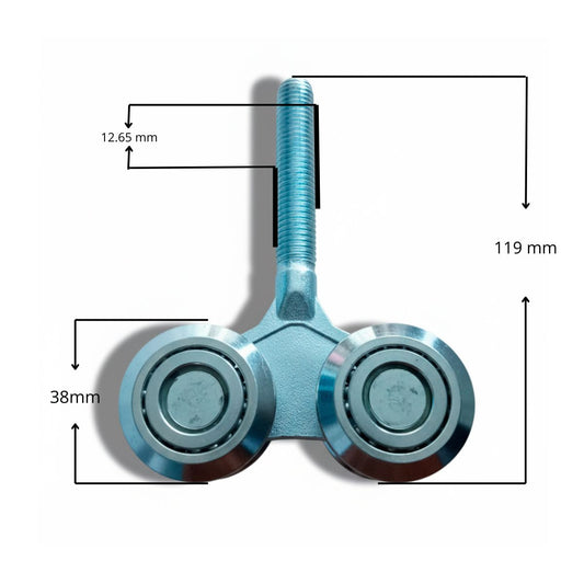 Garrucha R30 Doble Importada | 2"