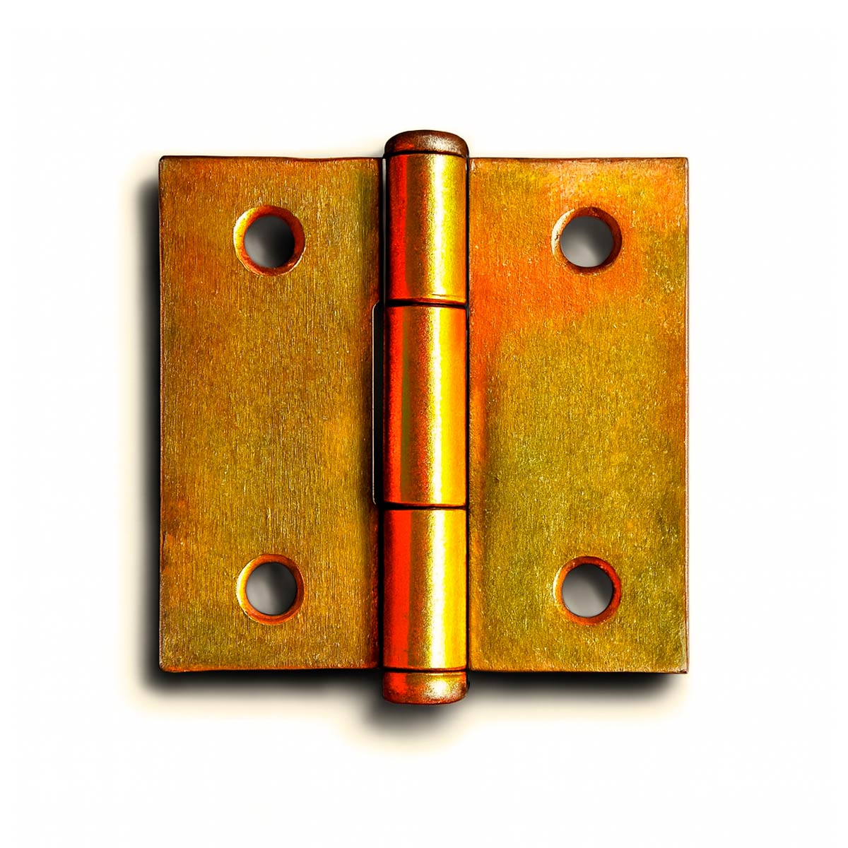 Bisagra Cuadrada de 50mmx50mm Sin Tornillos Galvanizada